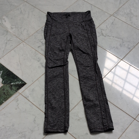Athleta Size Small Gray/Black High Waisted Leggings - Picture 1 of 4